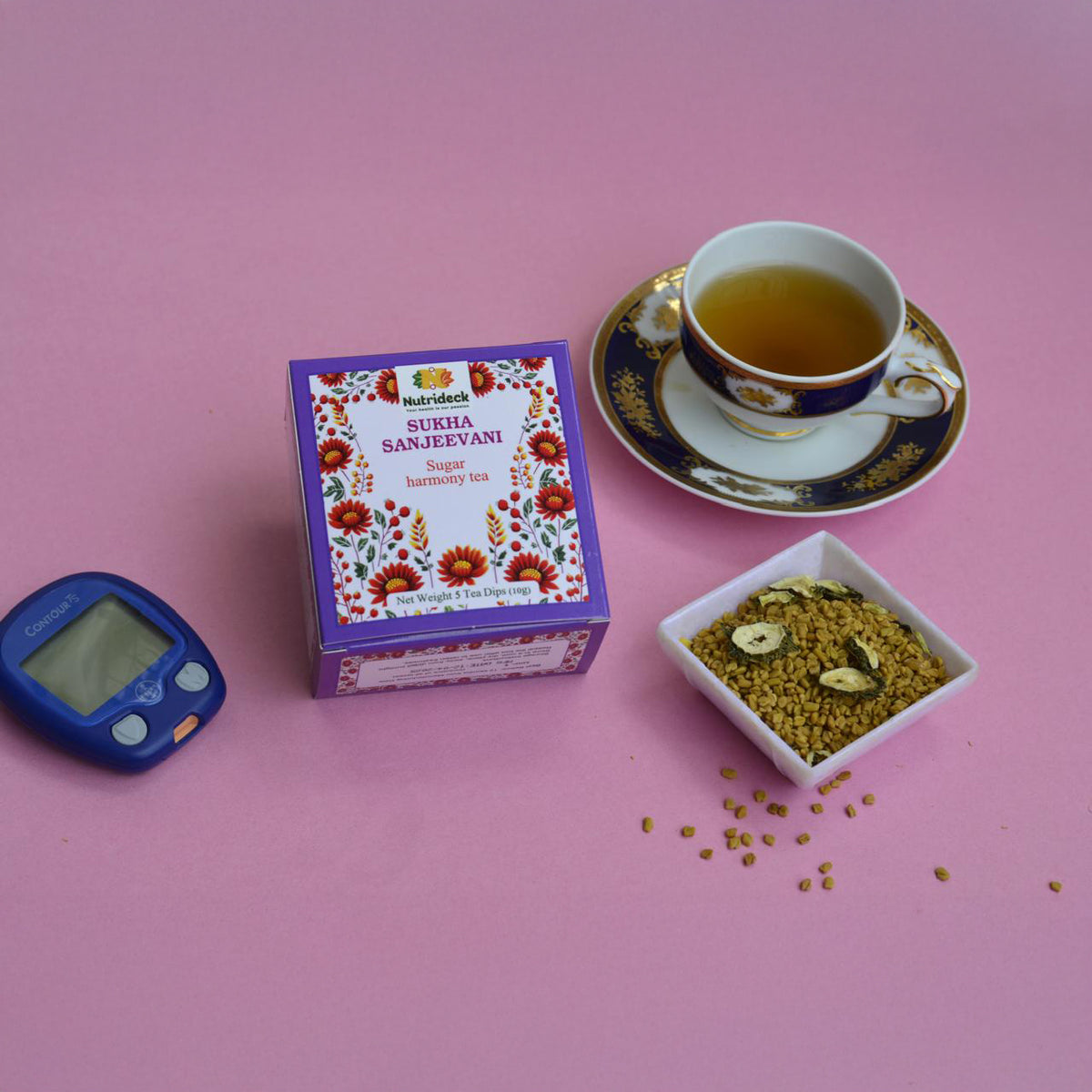 Sukha Sanjeevani Sugar Harmony Tea – nutrideck.in