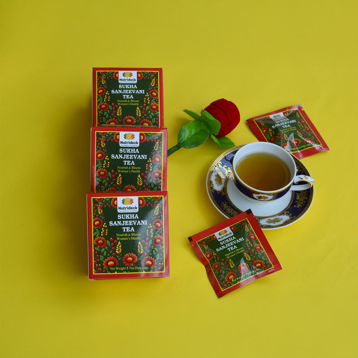 Sukha Sanjeevani Women’s Health & Wellness Tea – nutrideck.in